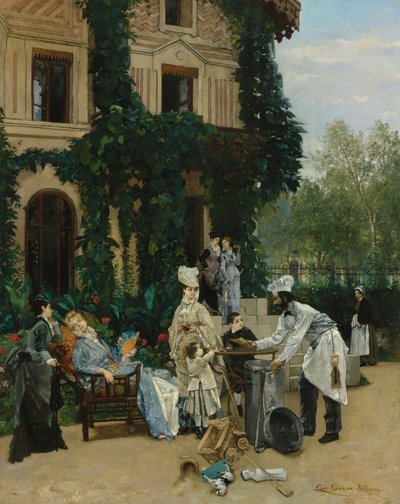 Der Crêpe-Macher von Louis Robert Carrier Belleuse